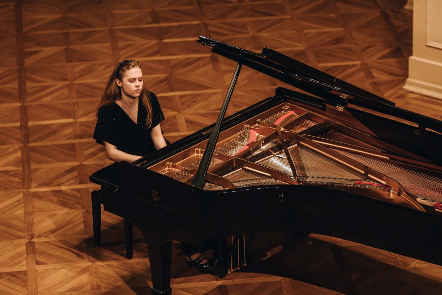 Moravský podzim: Onuté Gražinyté – Klavírní recitál 5. října 2023, Brno (zdroj Filharmonie Brno, foto Štěpán Plucar)