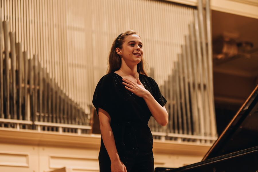 Moravský podzim: Onuté Gražinyté – Klavírní recitál 5. října 2023, Brno (zdroj Filharmonie Brno, foto Štěpán Plucar)