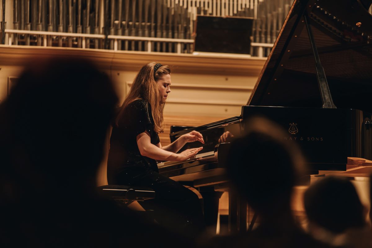 Moravský podzim: Onuté Gražinyté – Klavírní recitál 5. října 2023, Brno (zdroj Filharmonie Brno, foto Štěpán Plucar)