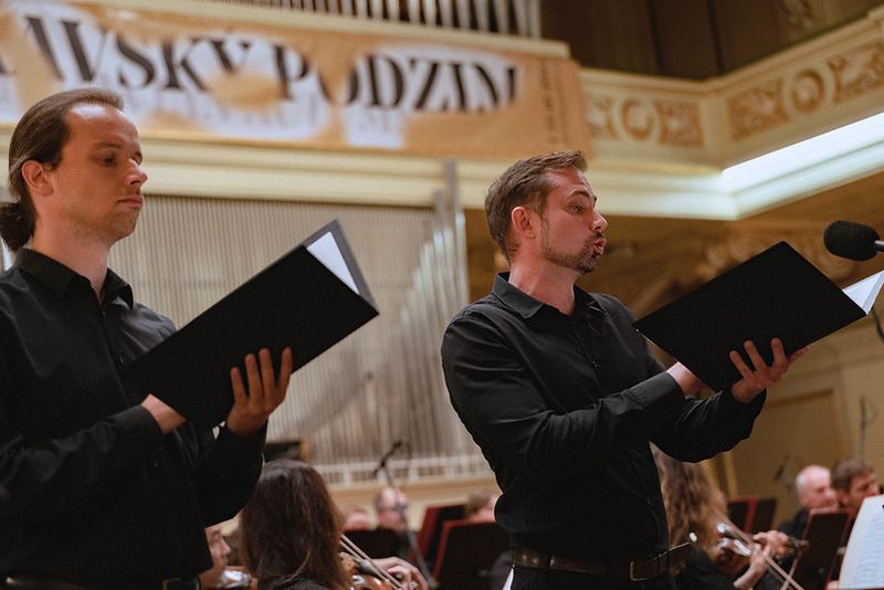 Moravský podzim: Sólo pro skleněnou harmoniku – Jan Faltýnek, Pavel Valenta, 12. října 2023 (foto Dag Markl)