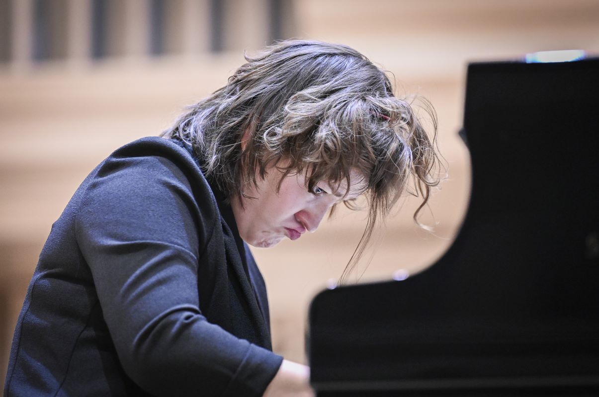 Klavírní festival Rudolfa Firkušného: Anna Geniušene, 5. listopadu 2023, HAMU – Sál Bohuslava Martinů, Praha (zdroj Pražské jaro, foto Ivan Malý)
