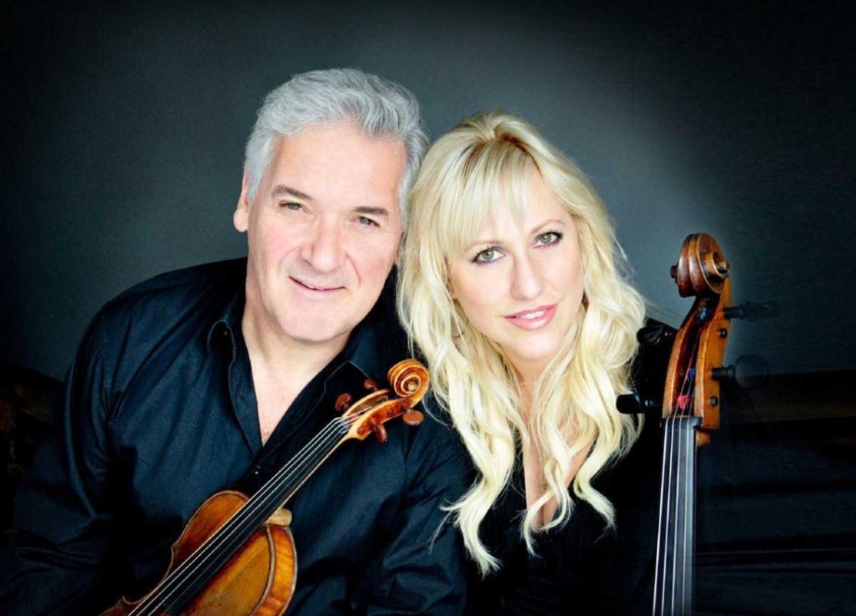 Pinchas Zukerman, Amanda Forsyth (zdroj NOSPR)
