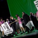 Ruggero Leoncavallo: Komedianti, Moravské divadlo Olomouc – Barbora Perná, Jakub Rousek (foto Tereza Valnerová)