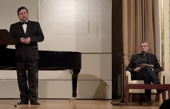 Franz Schubert: Zimní cesta - Gabriel Beňáček, Martin Huba - Reduta Bratislava (foto Jan Lukas)
