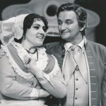 Bedřich Smetana: Prodaná nevěsta, premiéra 13.06.1987, Eva Gebauerová-Phillips, Vladislav Gřonka (zdroj Národní divadlo moravskoslezské, foto J. Hradil)