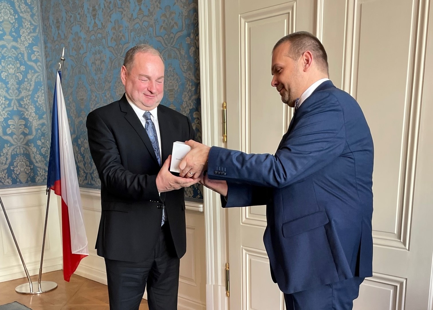 Jan Pikna, Martin Baxa (zdroj Ministerstvo kultury)