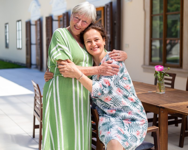 Margreet Honig, Simona Šaturová (zdroj Jan Žirovnický)