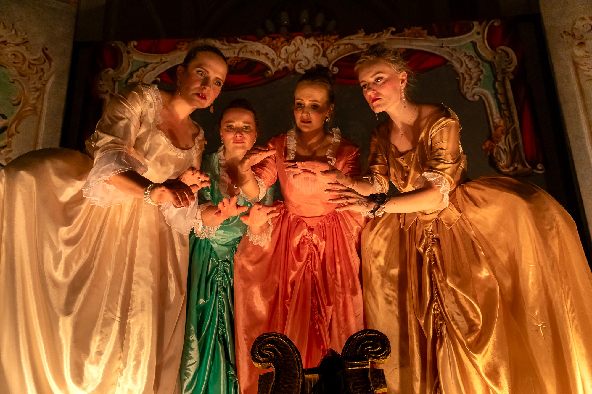 Jan Josef Rösler: Kantáta o Mozartově smrti – Markéta Israel Veřová, Veronika Kaiserová, Hana Solanská, Dorota Grossová, 2. června 2024, Festival Baroko 2024, Olomouc (foto Michal Málek)