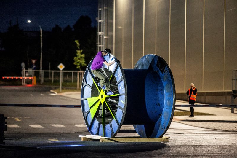 Agáta Jarošová a Viktor Černický – Točením uvolnit (foto Dragan Dragin)