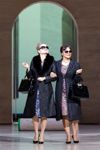 G.F.Händel: Agrippina - Patricia Bardon (Agrippina), Danielle de Niese (Poppea) - Theater an der Wien 2016 (foto © Werner Kmetitisch)