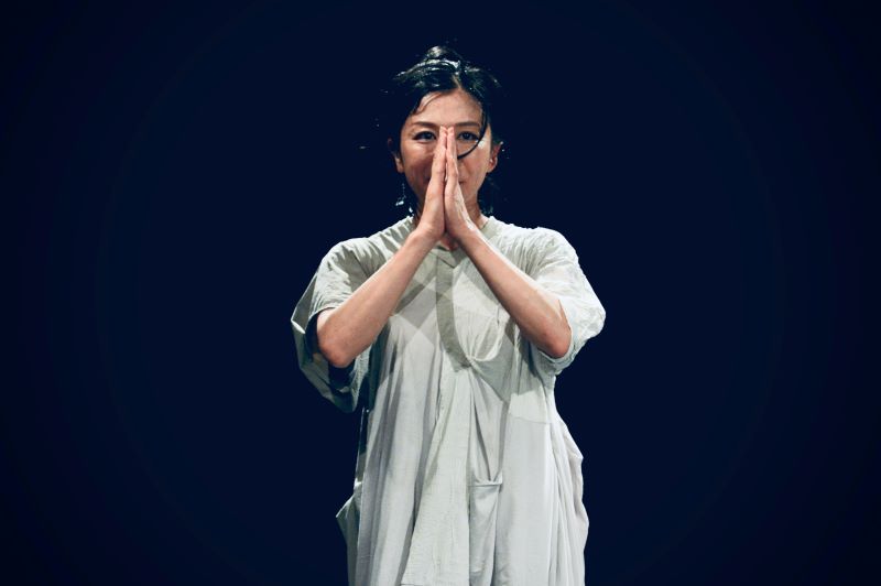 Aki Yoshida po představení Ruten v Praze (foto František Ortmann, Letní Letná 2023)