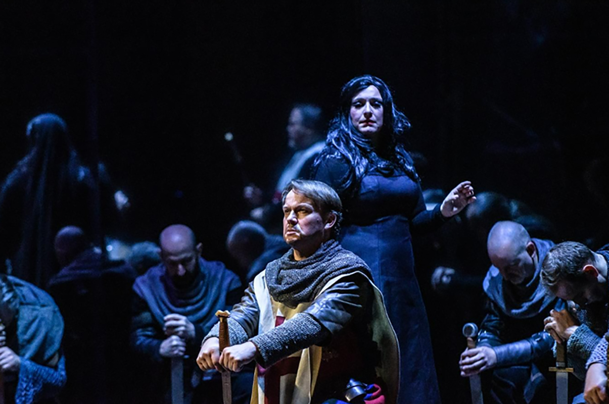 Antonín Dvořák: Armida – Aleš Briscein, Ivana Veberová, Divadlo J. K. Tyla Plzeň (foto Martina Root)