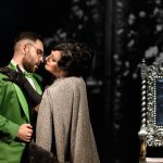 Divadlo J. K. Tyla Plzeň, Věc Makropulos (plnohodnotná scéna): Amir Khan, Ivana Veberová (foto Martina Root)