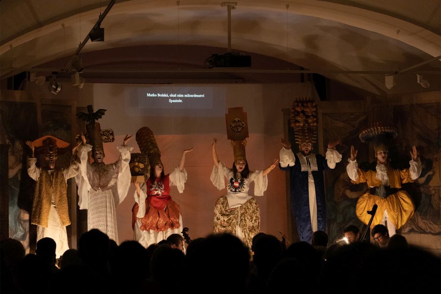 Antonio Draghi: La sacra lancia – Baroko 2022, Ensemble Damian (foto Michal Málek)