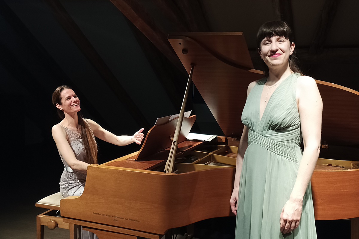 Andrea Wiesli a Stephanie Szanto (zdroj Věra Šustíková)