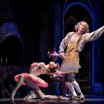 Balet Národího divadla – Coppélia (Marek Svobodník a Alina Nanu, foto Serghei Gherciu)