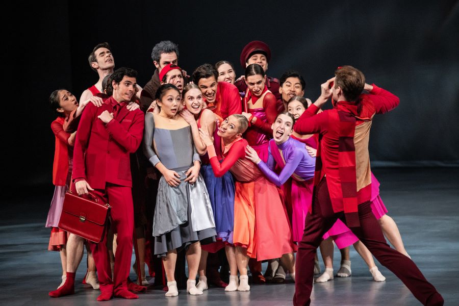 Balet NdB – Bdění, choreografie Waves (foto Pavel Hejný)