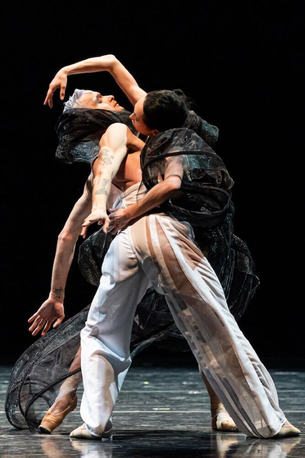 Balet SND – Two (Olga Chelpanova a Adrián Szelle, foto Juraj Žilinčár)
