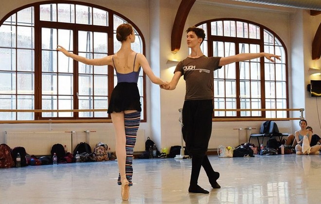 Ballet Masterclasses - Jan Špunda a Genevieve Gigi Eveleigh (foto archív Jana Špundu)
