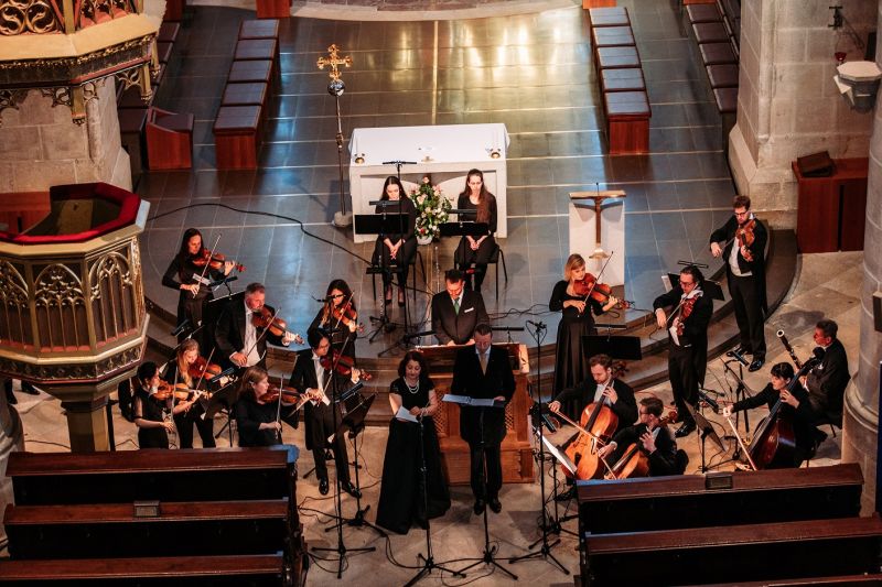 Barokní večer & Plzeňská filharmonie, 14. června 2023 – Lenka Eibenová, Kai Wessel, Adam Viktora, Plzeňská filharmonie (foto Ondřej Pastor)
