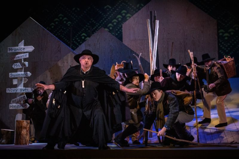 Bedřich Smetana: Hubička – Jevhen Šokalo, Divadlo J. K. Tyla v Plzni (zdroj Divadlo J. K. Tyla v Plzni)