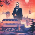 Bedřich Smetana, autorský plakát studia Tomski&Polanski (zdroj Česká centra)
