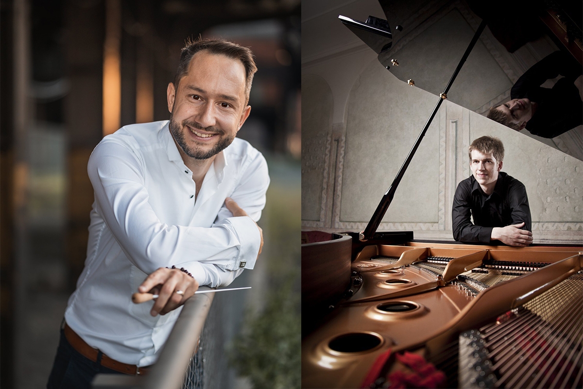 Marek Prášil a Marek Kozák (zdroj Komorní filharmonie Pardubice)