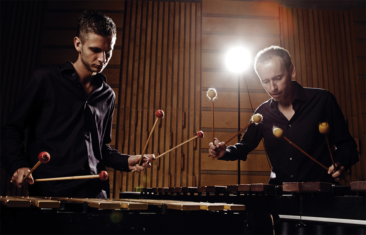OK Percussion Duo (zdroj Janáčkova filharmonie Ostrava)