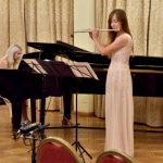 Dny soudobé hudby, 16. října 2023, Kaiserštejnský palác – Elena Kiral a Anna Matoušková (foto Zdeněk Chrapek)