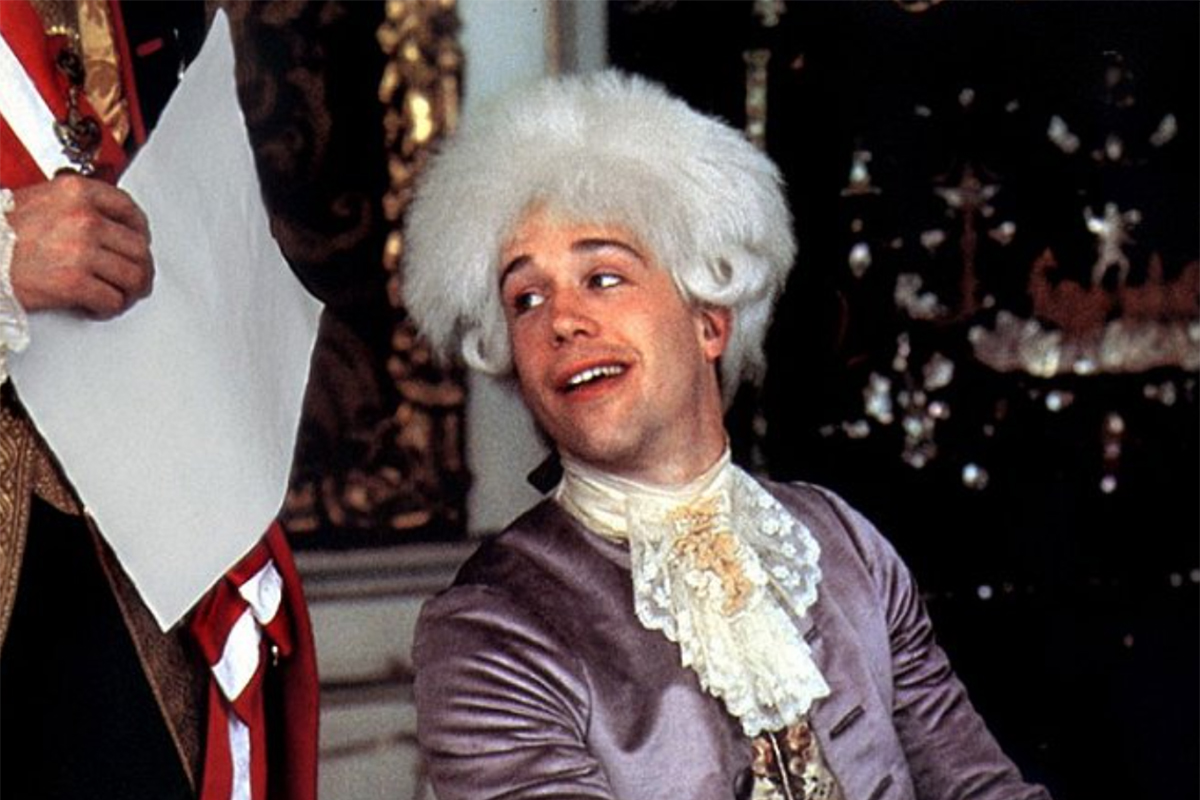 Miloš Forman: Amadeus – Tom Hulce (zdroj ČSFD)