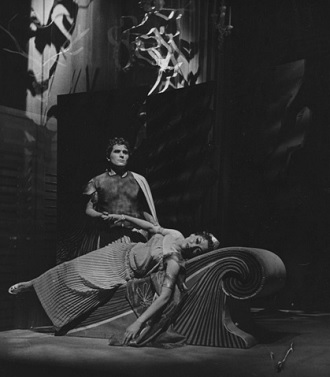 R. Strauss: Ariadna na Naxu - SD Ostrava 1962 (foto František Krasl)