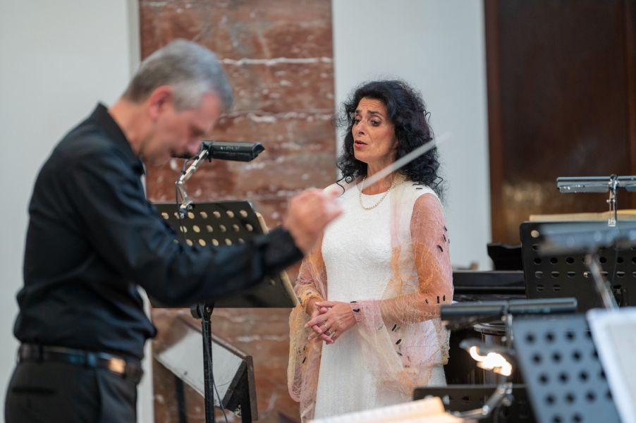 Luigi Dallapiccola: Parole di San Paolo – Pavel Šnajdr, Irena Troupová, Brno Contemporary Orchestra, 20. července 2022 (zdroj Brno Contemporary Orchestra)