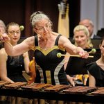 Cécile hraje Boiffin, 22. května 2023 – Cécile Boiffin a Komorní filharmonie Pardubice (zdroj Komorní filharmonie Pardubice)