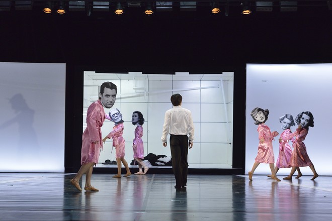 Chaplin - choreografie Mario Schröder - Koki Nishioka (Chaplin) - NDM Ostrava 2015 (foto Martin Popelář)