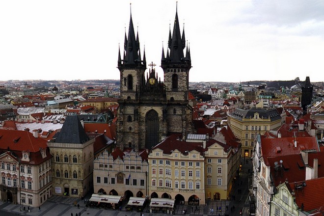 Chrám matky Boží před Týnem (foto Soňa Vrabcová)