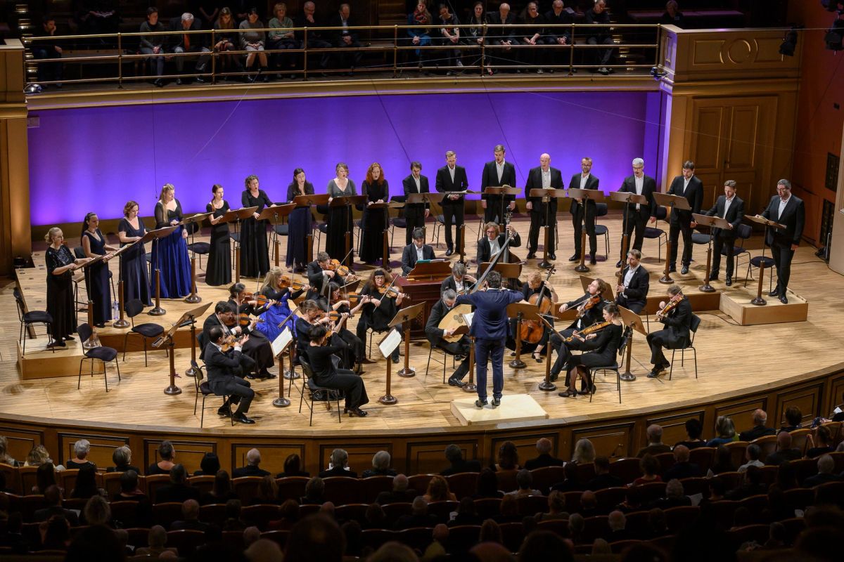 Collegium 1704, Collegium Vocale 1704, Václav Luks, 11. listopadu 2022 (foto Petra Hajská)