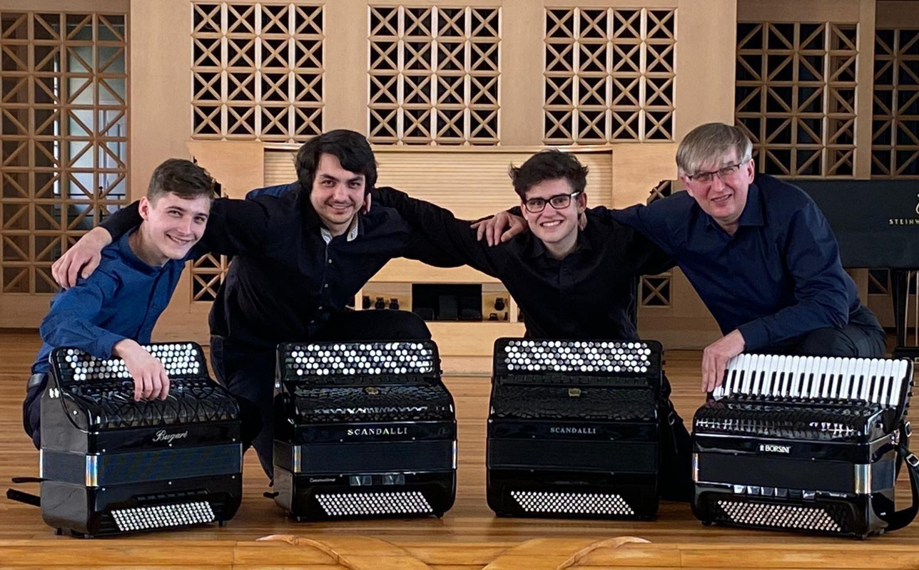 Czech Accordion Ensemble (foto archiv Ladislava Horáka)