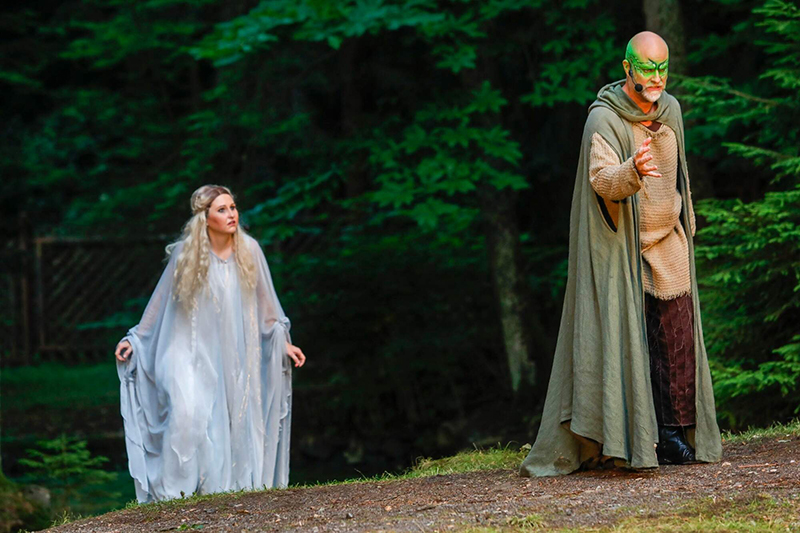 Antonín Dvořák: Rusalka, 24. června 2024, Opera studio Praha, Vysoká u Příbramě – Anita Jirovská a Martin Vodrážka (zdroj Opera studio Praha)