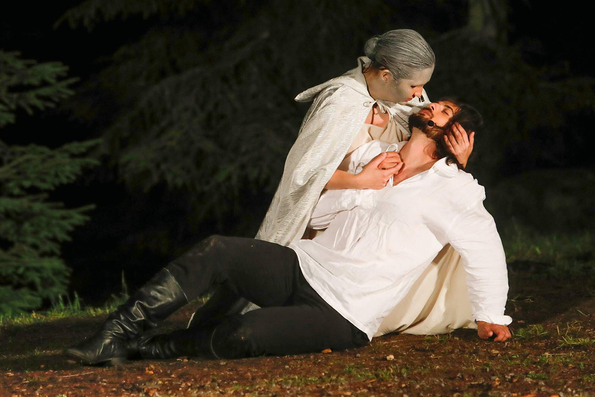 Antonín Dvořák: Rusalka, 24. června 2024, Opera studio Praha, Vysoká u Příbramě – Anita Jirovská a Peter Malý (zdroj Opera studio Praha)