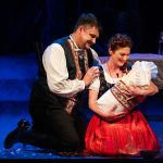 Bedřich Smetana: Hubička, Divadlo F. X. Šaldy Liberec – Dušan Růžička, Lívia Obručník Vénosová (foto Daniel Dančevský)