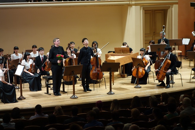 Shinagawa Junior String Orchestra - Praha 1.9.2016 (foto Kazutami Ando)