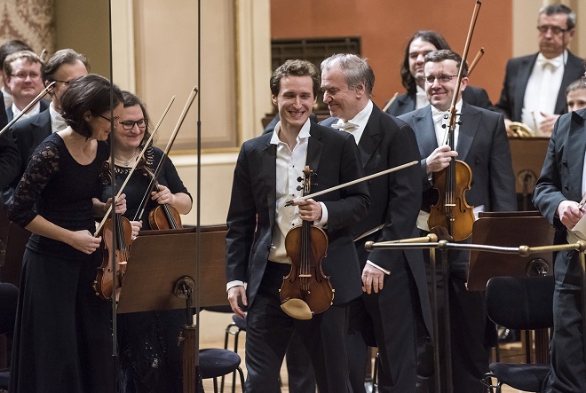 Česká filharmonie - Josef Špaček (foto Petra Hajská)