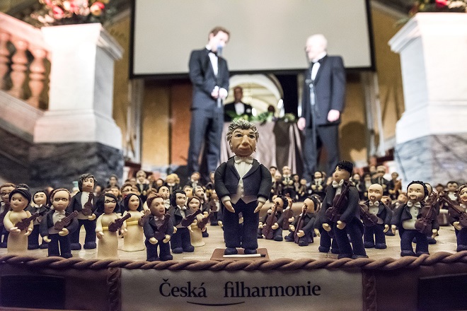 Mimořádný koncert České filharmonie k 70. narozeninám Jiřího Bělohlávka - 13.2.2016 Praha (foto Petra Hajská)