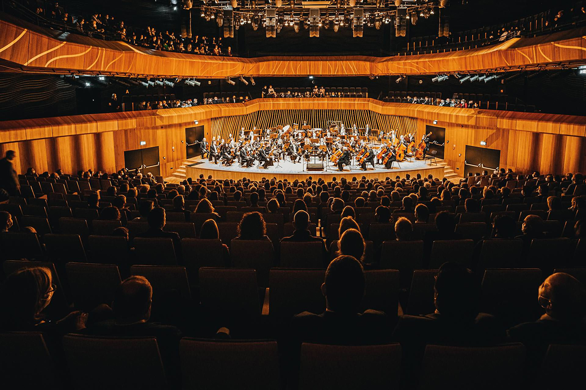 Janáčkova filharmonie Ostrava v Cavatina Hall, 11. února 2022 (zdroj Janáčkova filharmonie Ostrava)