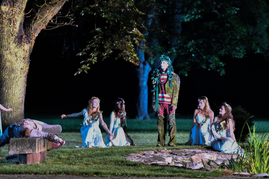Rusalka v parku, Liteň, Festival Jarmily Novotné (zdroj Festival Jarmily Novotné)