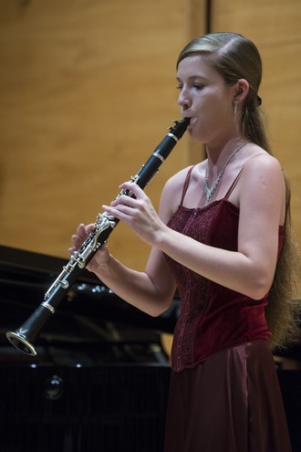 Pocta klarinetu - Kateřina Pašková (foto Petr Grimm)