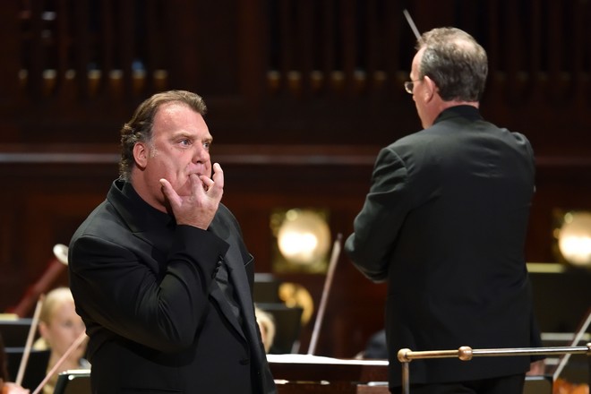 Bryn Terfel, Gareth Jones - Smetanova síň Obecní dům Praha 2016 (foto Petr Dyrc)