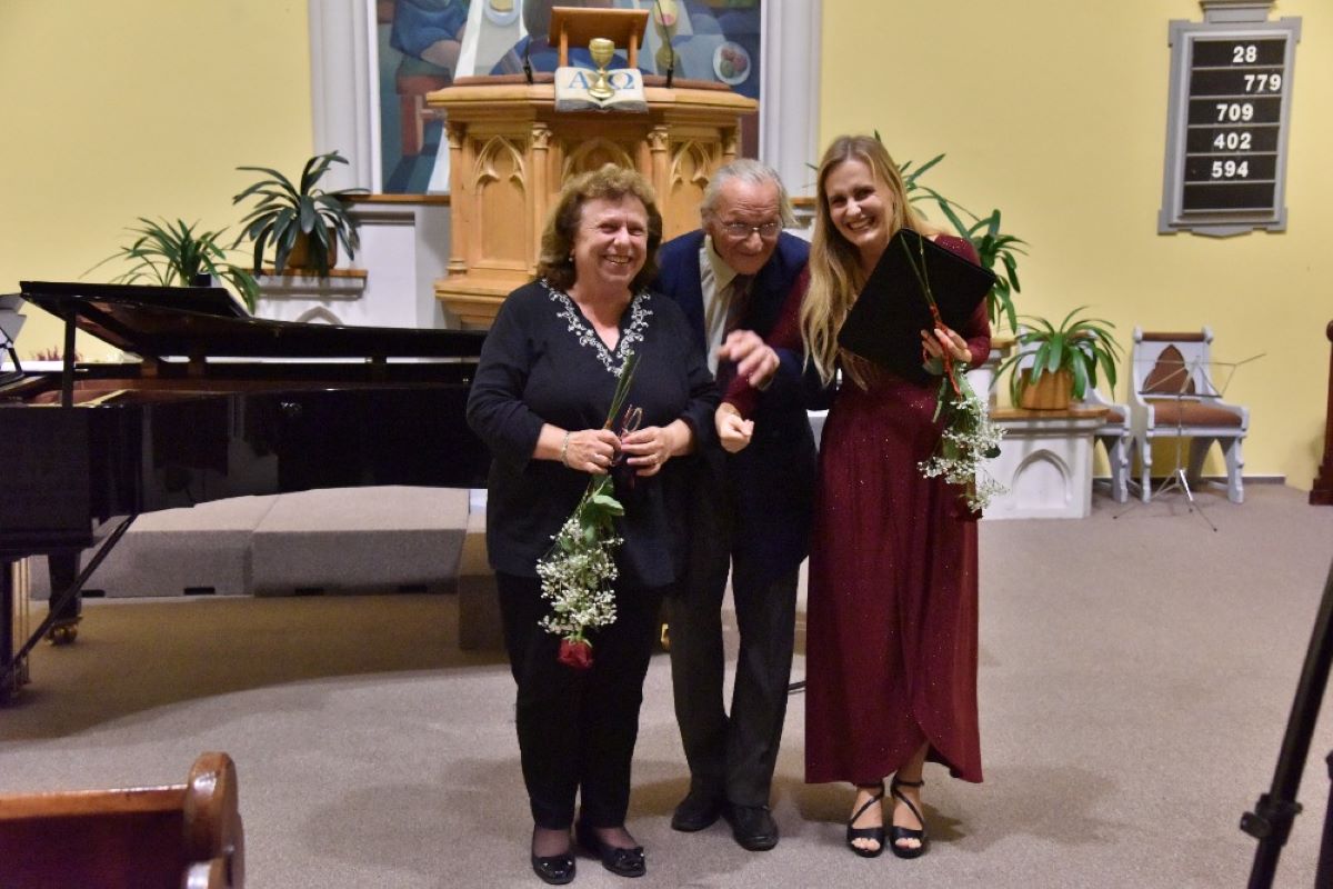 Dny soudobé hudby 2023: Martina Hájková, Jiří Smutný, Veronika Kaiserová, 1. listopadu 2023 (zdroj Dny soudobé hudby)