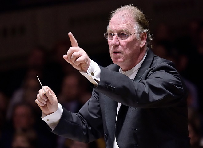 Lukáš Vondráček & Rachmaninov – Jac van Steen – Praha 18. dubna 2018 (zdroj FOK / foto Petr Dyrc)