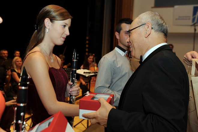 Pocta klarinetu - Kateřina Pašková a Petr Bohuš (foto Petr Grimm)